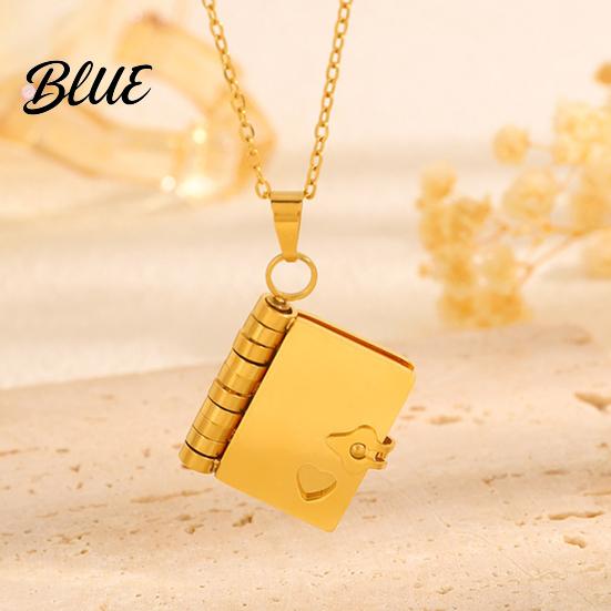 Symbolic Book Jewelry Daughter Necklace My Incredible Girl Pendant Stainless