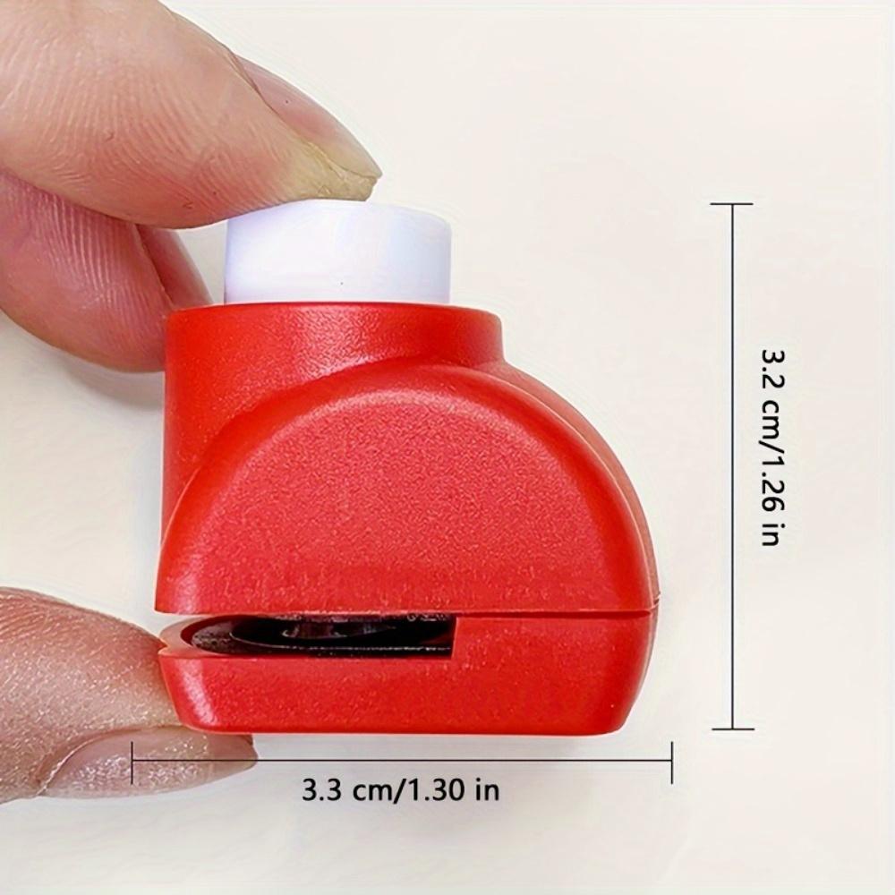 2 adet Mini Küçük ve Sevimli Kağıt Kabartma, Kalp şeklinde Delgeç, El Yapımı DIY Taşınabilir Aşk Şekli Kağıt Sanat Kağıdı Manuel Delgeç