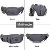 Men's Large Capacity Waterproof Waist Bag, Casual Nylon Anti-theft Chest Bag, Outdoor Travel Fanny Pack for Phone & Essentials
