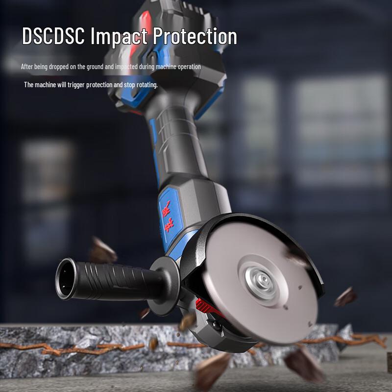 Dongcheng 20V Brushless Cordless Angle Grinder CN Plug (adapter Included)