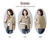 Stylish Casual Women's Long-Sleeve Short Jacket - Slimming Fit, Spring/Autumn 2026