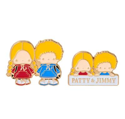 Sanrio Patty & Jimmy Anstecknadel Set (Lookbook für Zwei) Japan NEU