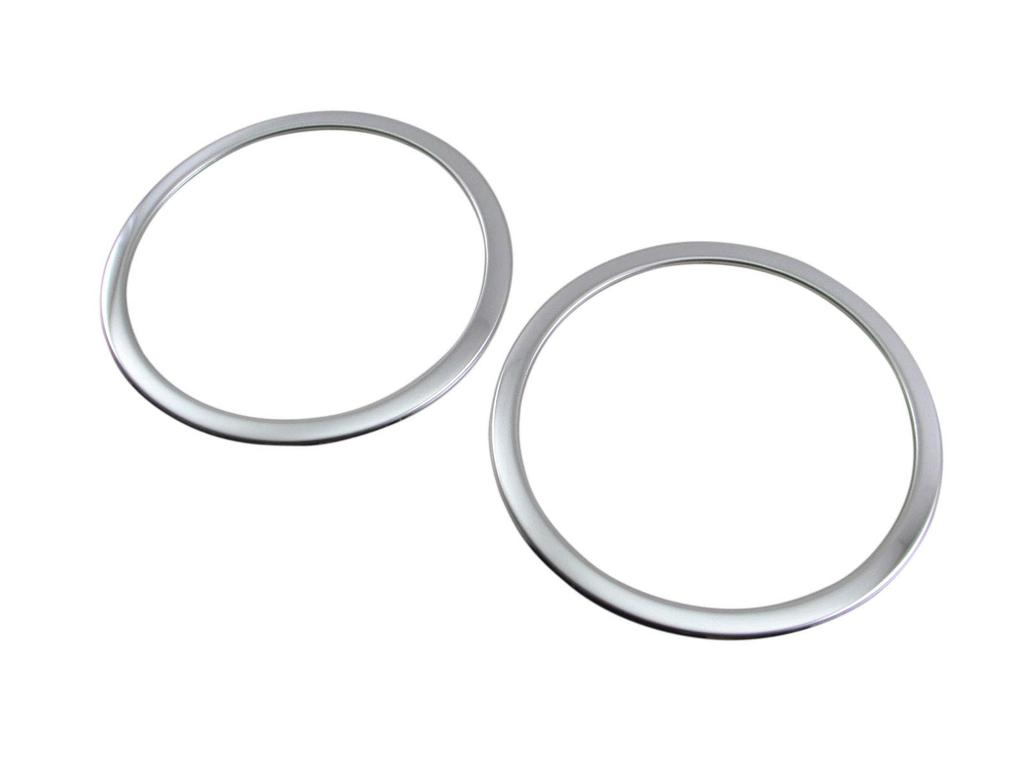 BRIGHTZ Finish Stainless Steel Plated Speaker Rings for Alto Works HA36S HA Ultra-Mirror (2-Piece Set) (HA36, A36, 36) [SPEAKER-027-2PC] (Product