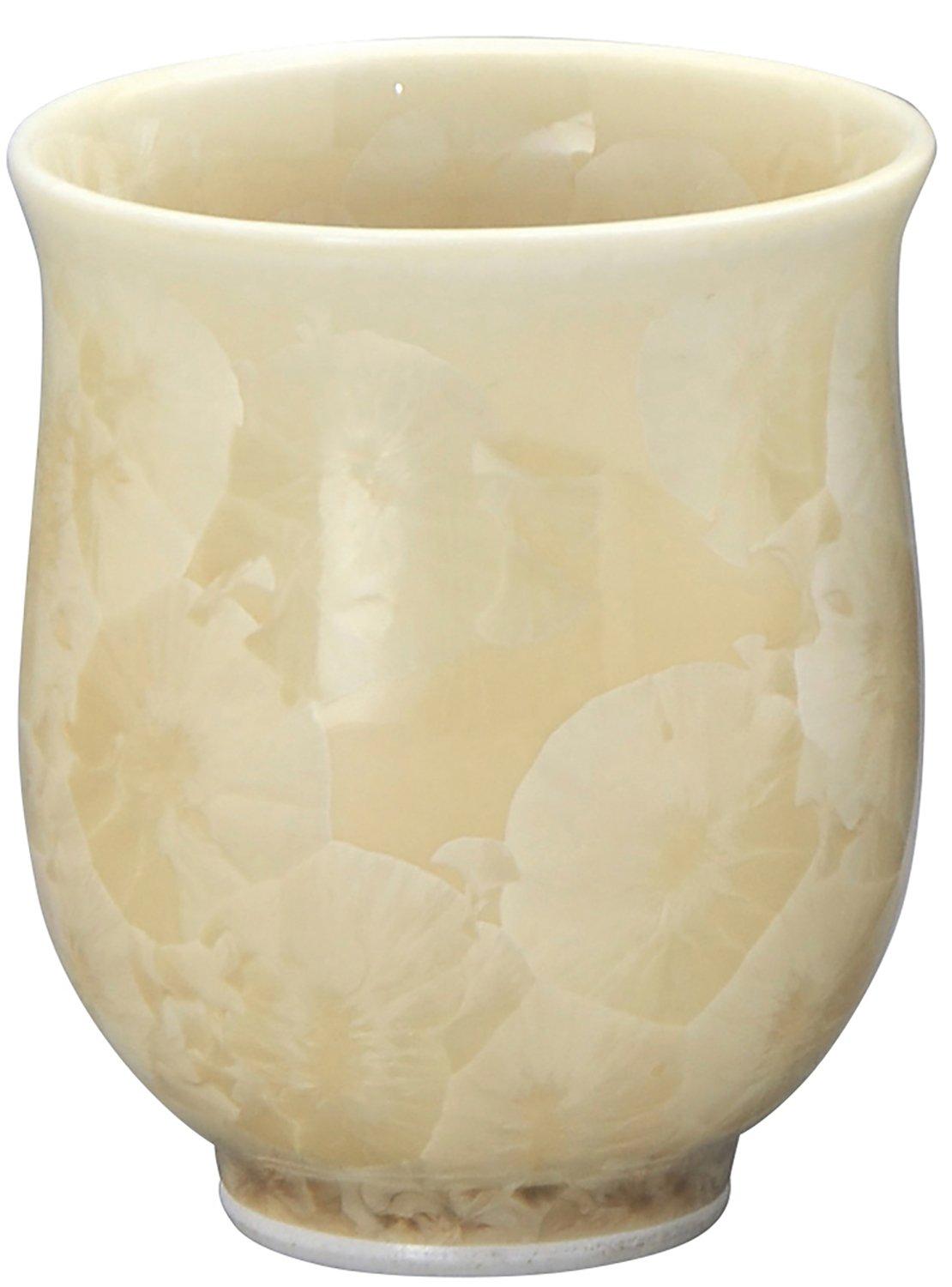 Kyoto ware, Kiyomizu ware, Touan Kiln, Small Teacup, Flower Crystal (Gold Flower) KTA466-02