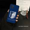 Anime A-Attack On Titan Phone Case For IPhone 16 15 8 7 6 6S Plus X SE XR XS 14 11 12 13 Mini Pro Max Mobile Case
