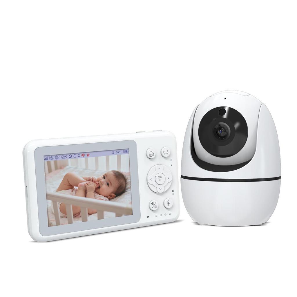3.2-inch Wireless HD Baby Monitor with Pan-Tilt