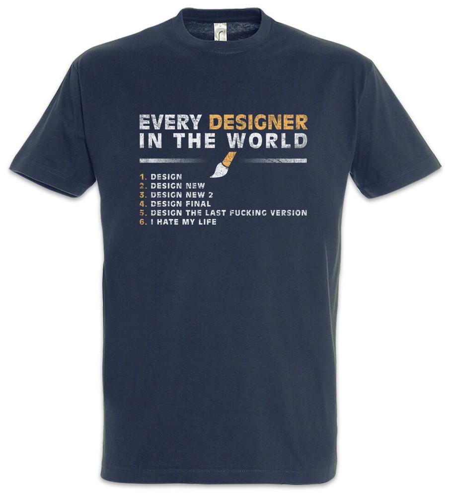 

Every Designer In The World T-Shirt Art Design Illustrator Fun Graphic Artist XL