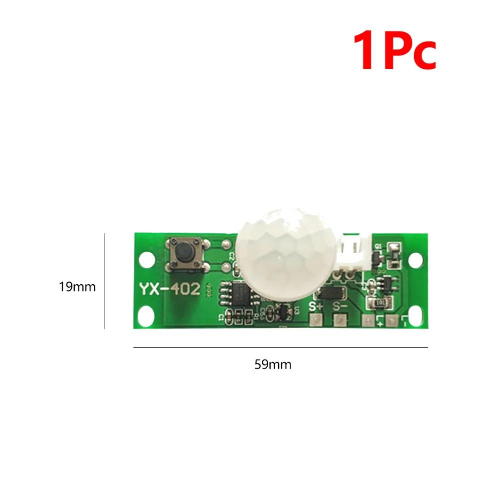 3.7V Human Infrared Induction Solar Light Circuit Board Solar Wall Lamp Control Board 3 Gear Modes PIR Sensor Module Controller