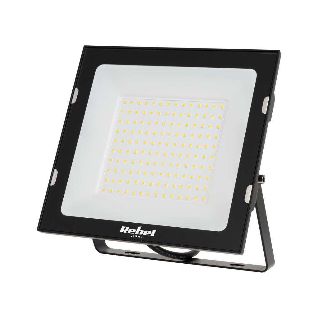 Halogen LED spotlight lamp outdoor floodlight 100W 4000K strong Rebel
