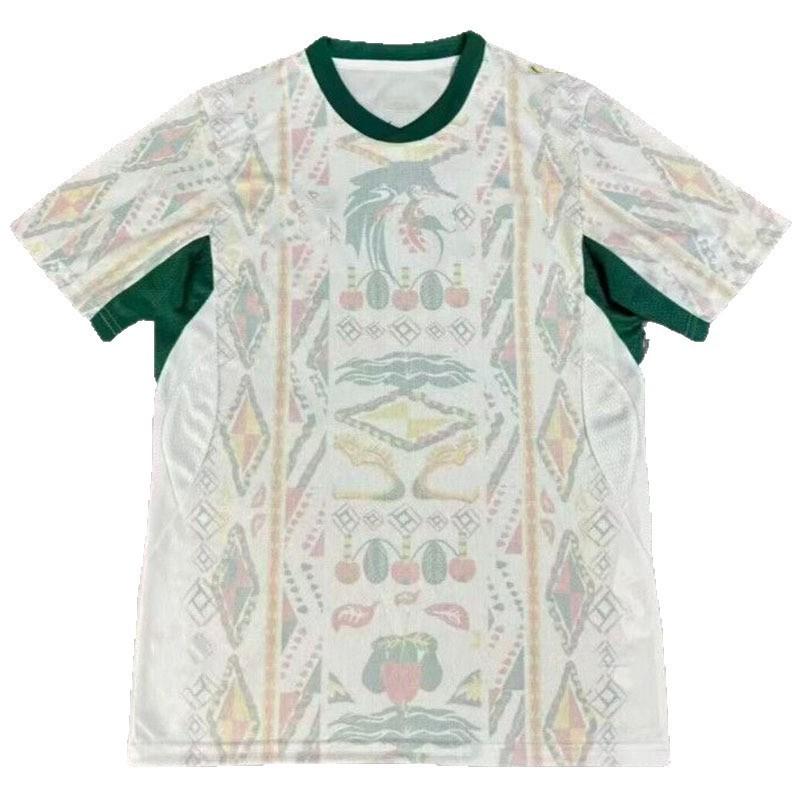 Mens White Short Sleeve Soccer Jersey Senegal Fans 2026 World Cup Home Kit