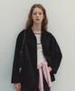 Neev Modern Suede Half Jacket (Black)