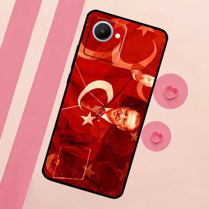 Turkey Recep Tayyip Erdogan For Realme C67 C75 C63 C61 C71 C55 C51 C65 C53 10 11 12 13 14 15 Pro Plus GT6 GT7 Pro Case