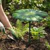 Lotus Leaf Shape Plant Umbrellas Iron Art Outdoor Sunblock Cover  Potted Plants