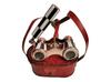 Antique Brass Opera Glasses with Leather Case - Victorian Style
