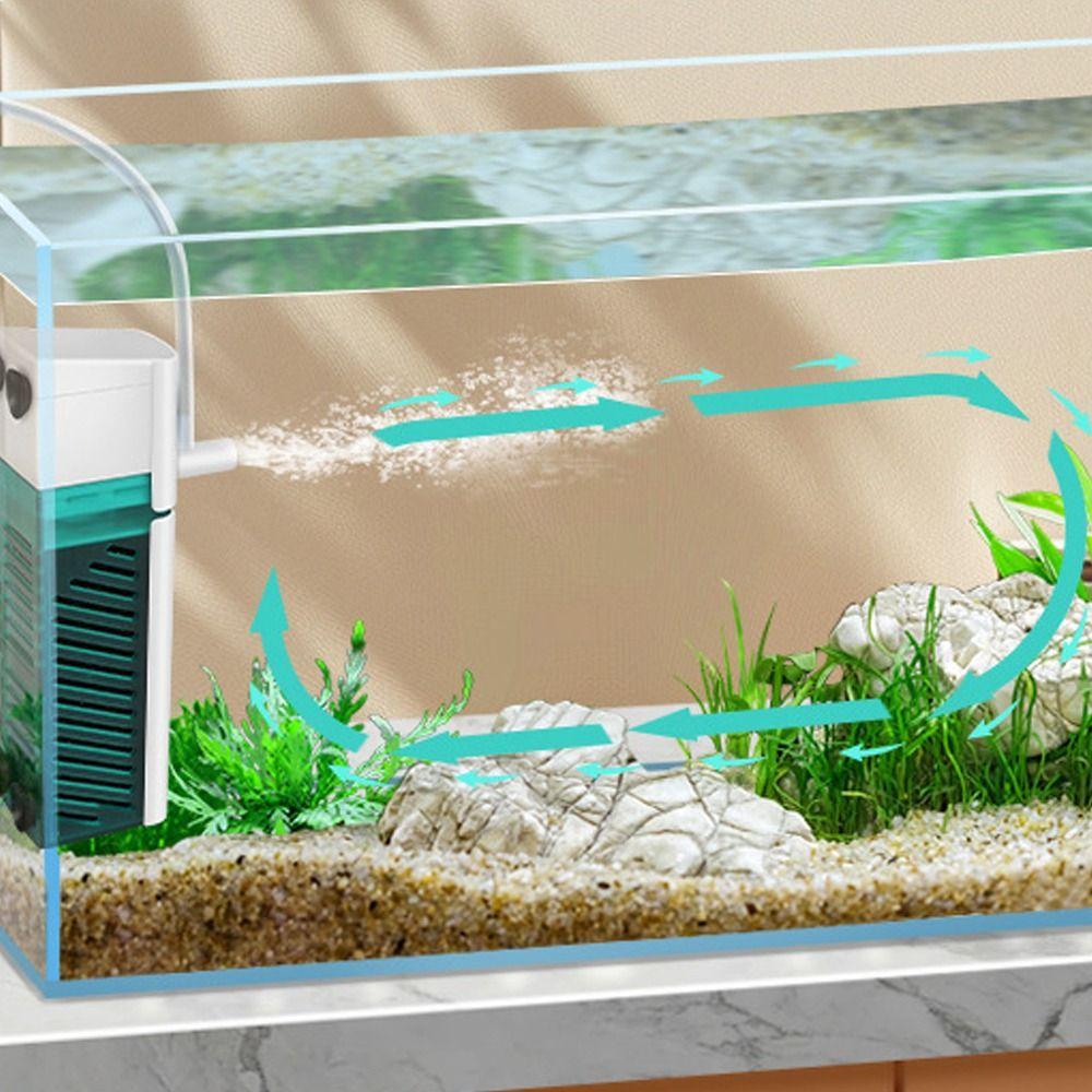 Adjustable Internal Wave Maker Circulation Oxygen Generation Submersible Filter  Aquarium