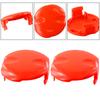 2pc Spool Cover For SmallCut 300 +Accu +Easy +Comf. 8845 8844 9824 9826 9588845 Spool Cap String Trimmer Parts Replace