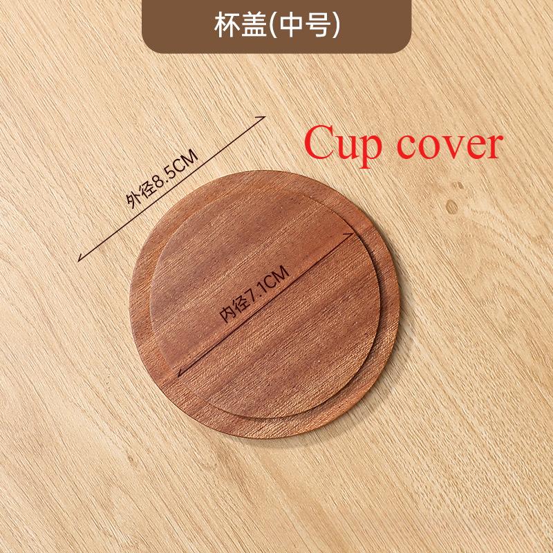 1PCS Wood Placemats Coasters Tea Coffee Cup Pad Decor Round Square Wooden Cup Mat Durable Heat Resistant Drink Mat 2025 New