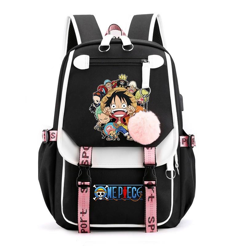 Japonské anime One Piece velkokapacitní ležérní batoh 7534