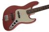 Fender E-Bass Made in Japan Traditioneller 60er-Jahre-Jazz aus Palisander Fiesta Red Bass®, Griffbrett,