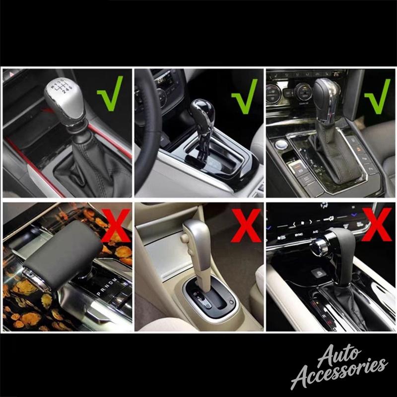 High Quality Car Shift Handle Cover PU Leather Anti-slip Protect Cover For Porsche Cayenne Panamera Macan Taycan Boxster Cayman