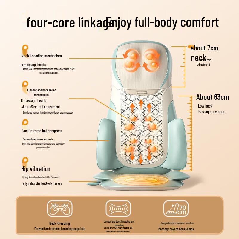 

CLORIS Full Body USB Heating Massage Mat