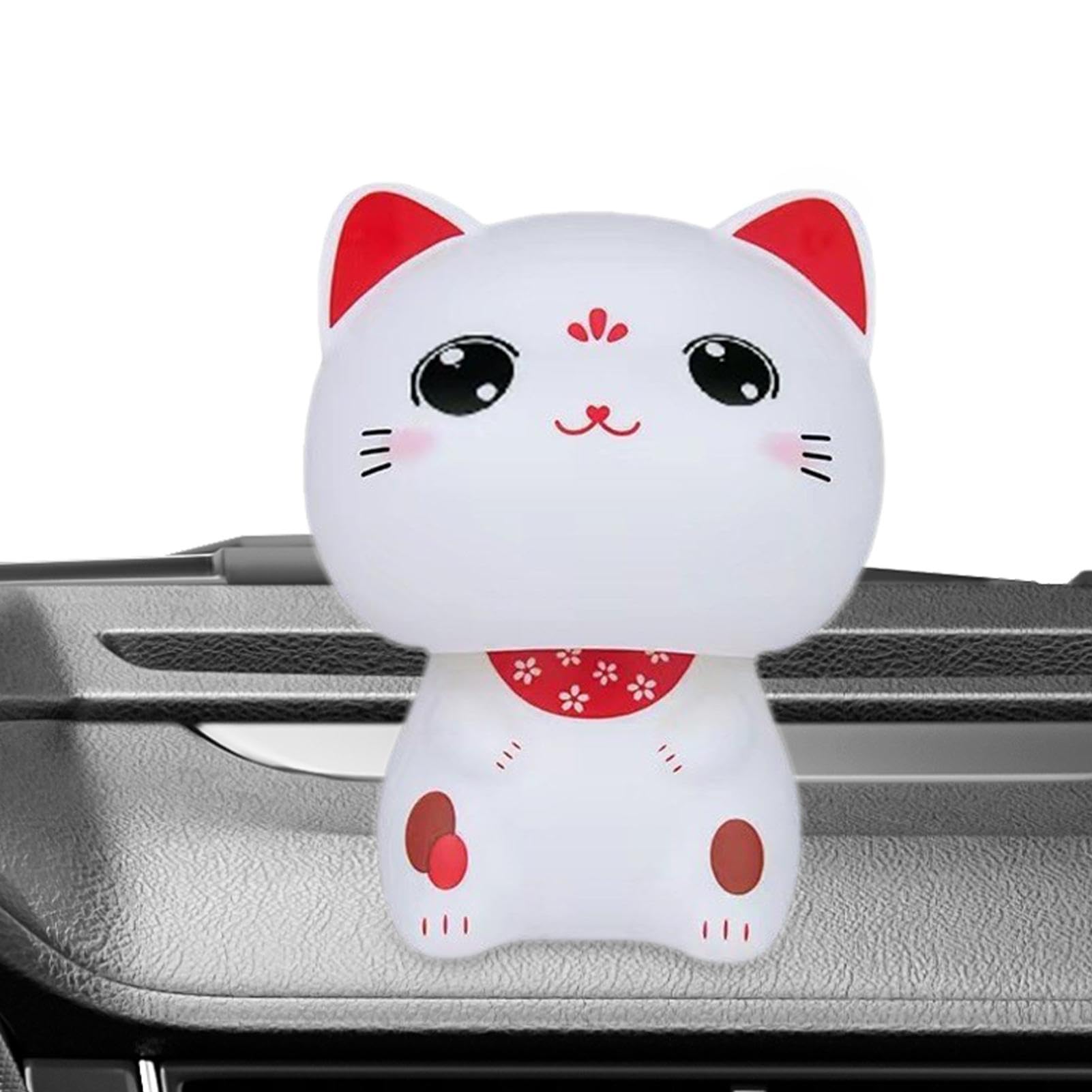 

Mdikawe Car Oscillating Toy, Dancing Cat Figurine | Cute Swing Solar Car Toys,Adorable Swing Please refer to the description чёрный