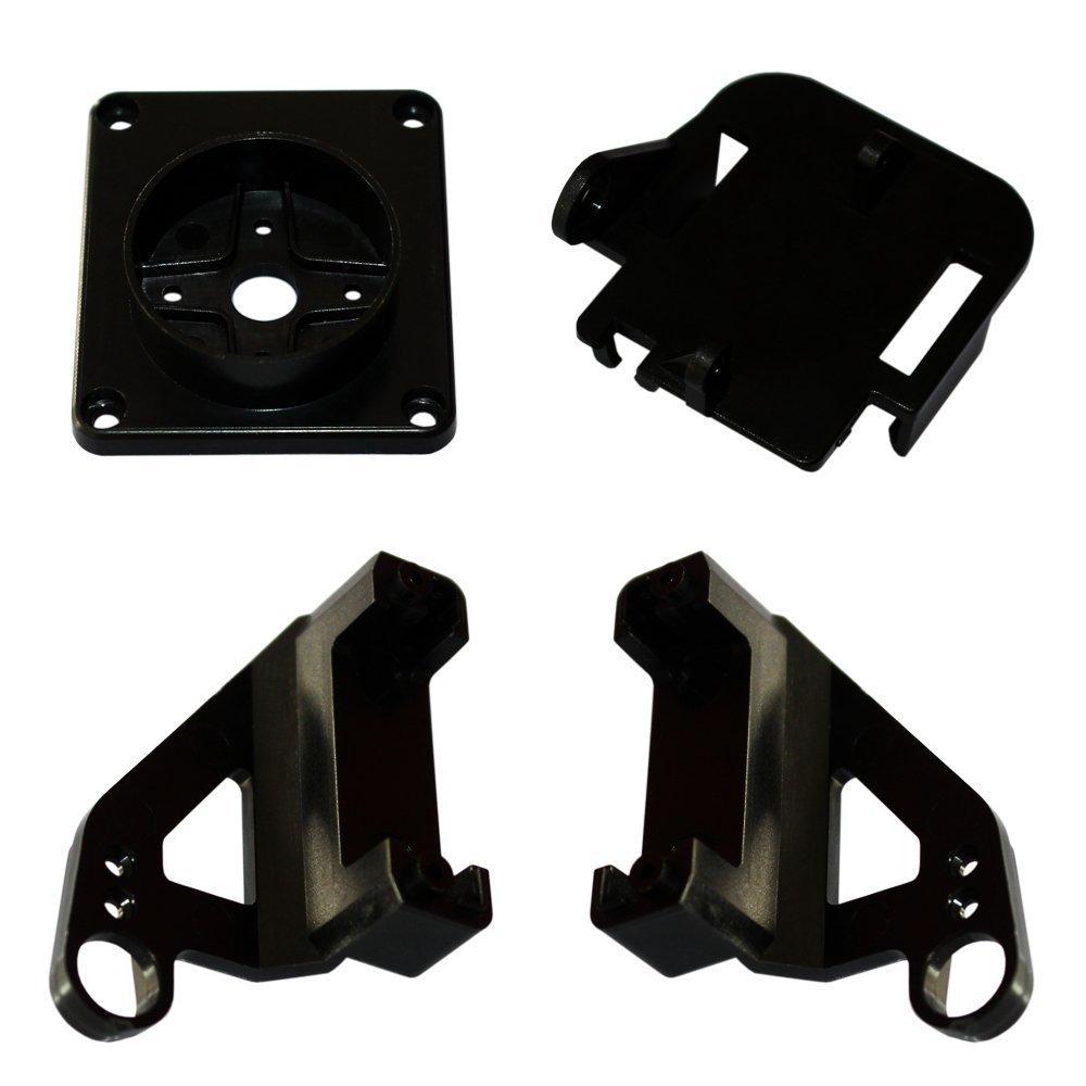 Mallofusa Aircraft FPV Camera Gimbal Platform Anti-Vibration Mount for Sg90