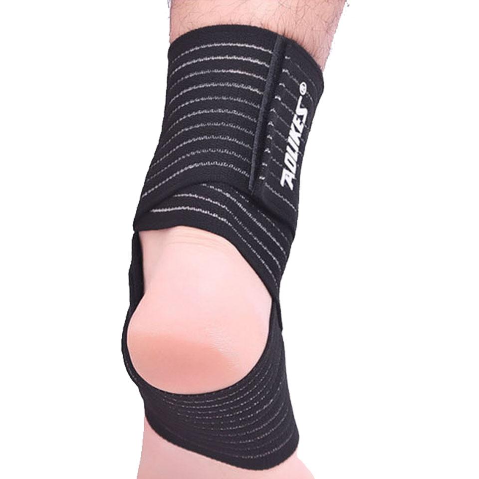 Aolikes Professional Elastic Ankle Support Bandage Sports Strain Wraps Gym Protection Guard for Athletes