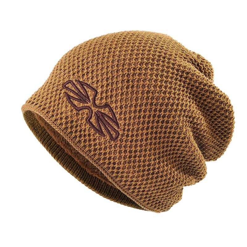 Unisex Warme Strickmütze – Winddichte Herbst/Winter Wollmütze für Outdoor-Aktivitäten