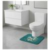 Tapis contour de WC Ginko blue
