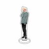 Anime ALIEN STAGE Keychains Pendant Car Key Chain Acrylic Stand MIZI SUA TILL IVAN HYUNA LUKA Fans Gifts Cosplay Accessories