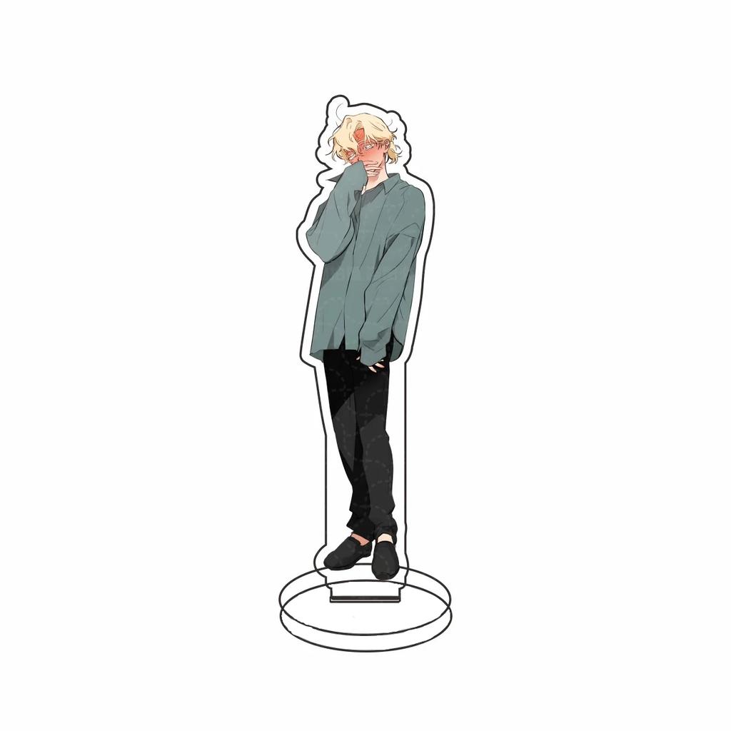 Anime ALIEN STAGE Keychains Pendant Car Key Chain Acrylic Stand MIZI SUA TILL IVAN HYUNA LUKA Fans Gifts Cosplay Accessories