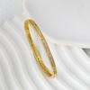 Creative Simple Geometric Buckle Bracelet Women's Stone High-end Bracelet