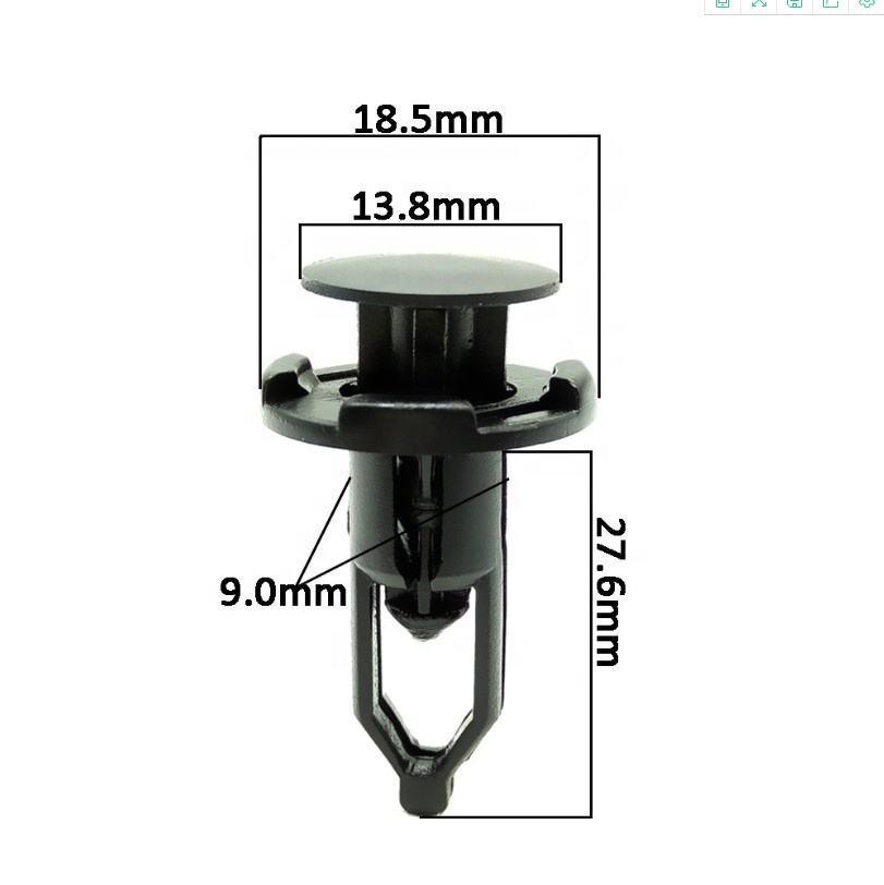9mm Rear Bumper Clip Retainer Fastener for Toyota 52161-16010