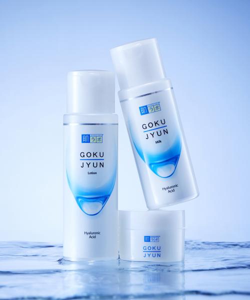 Hada Labo Gokujyun 3-Piece Hydrating Skincare Set (Lotion 170ml + Milk 140ml + Cream 50g) NONE