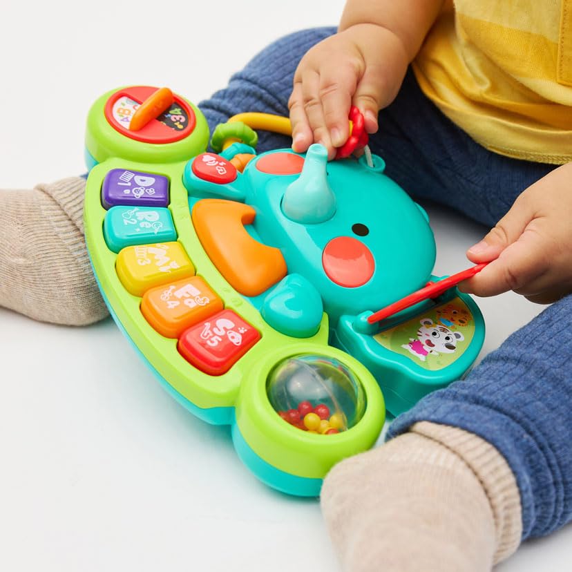 Hola Toys Elephant Do-Re-Mi-Fa Keyboard for ages 6 months and up (TYHOL3135)