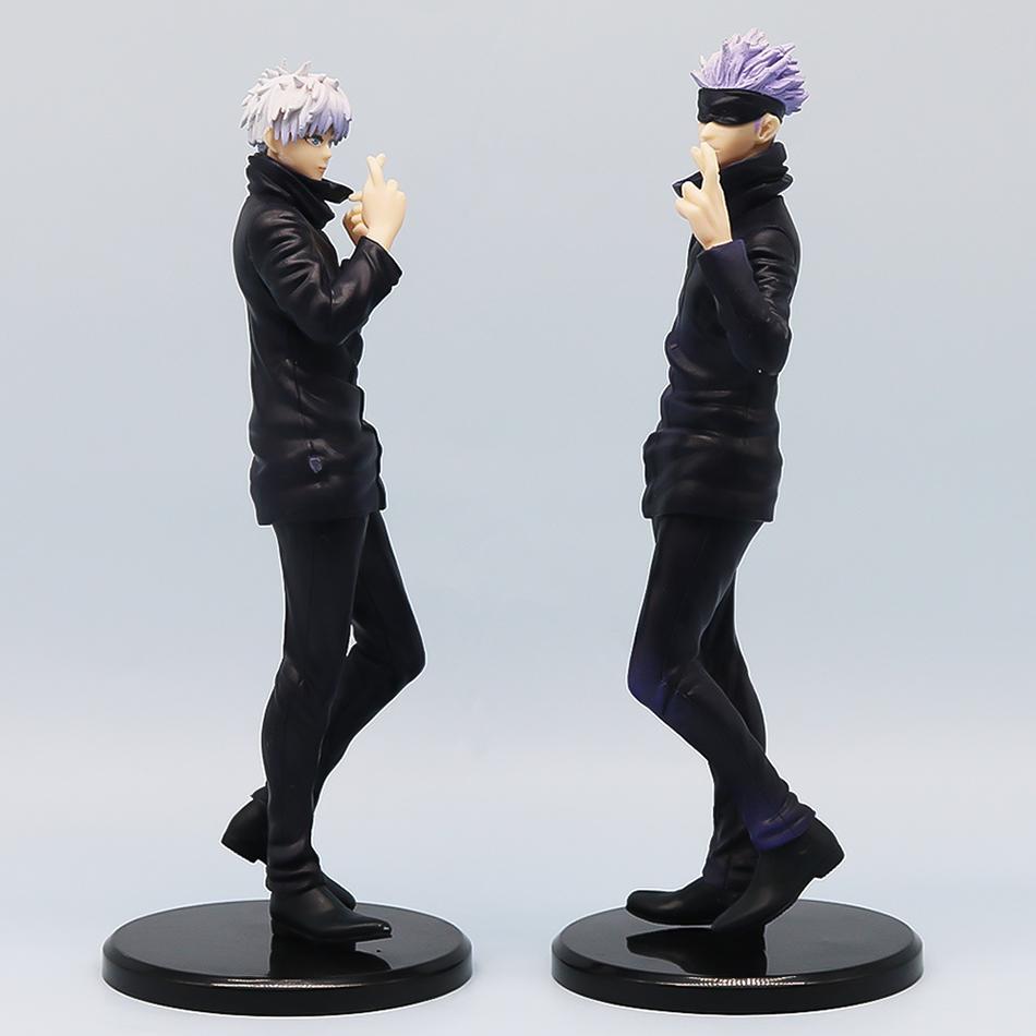2 Kinds 18cm Japanese Anime Jujutsu Kaisen Figure Gojo Satoru Action Figure PVC Model Toys Collectible Statue Kids Gift
