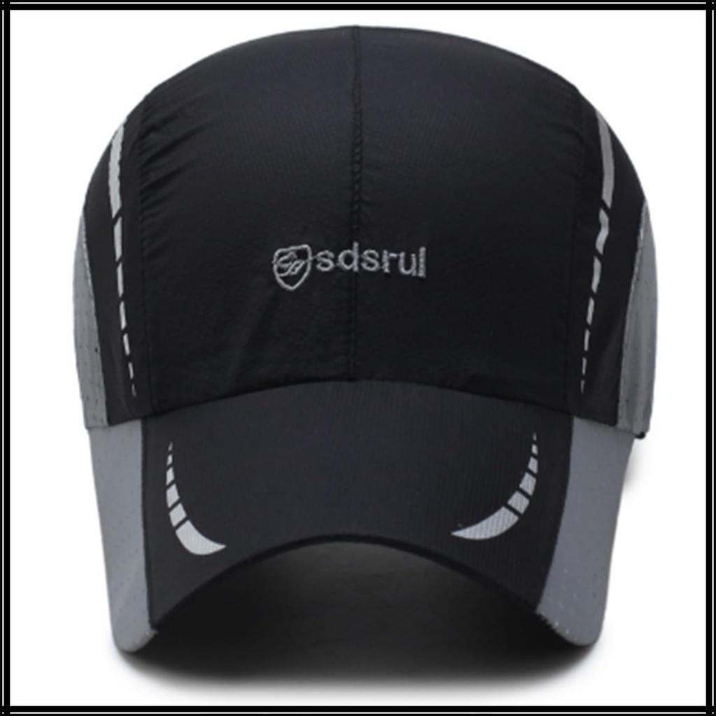 CA989 [White Fang] Hat, Baseball, Sports, Brim, Cap, Stylish, Fashionable, Cool, Men's, Women's, (Dark Gray)