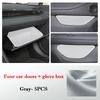 For GAC Aion RT 2026 2026 Car Door Slot Storage Box Leather Protective Pad Cover Glove Box Storage Barrel Interior Accessories