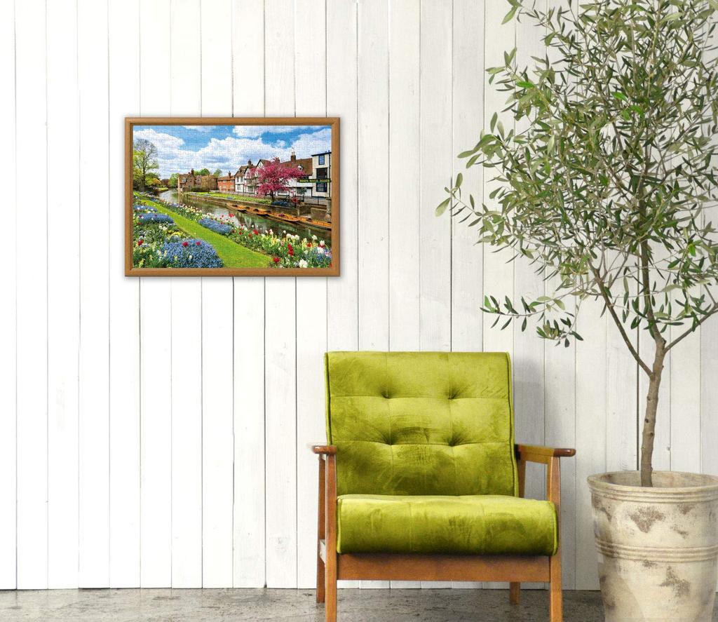 APPLEONE Canterbury Promenade Jigsaw Puzzle X 38 Made In Japan 500-282 (UK) 500-Piece (53 Cm)
