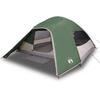 Zakito Europe 4-person Green Camping Tent with a Vestibule 290x320x150 Cm
