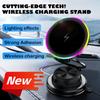 Neue magnetische kabellose Ladegerät Autohalterung Faltbare Vakuum-Saug-Autohalterung 360 Grad drehbar RGB Umgebungslicht Halter für iPhone 12-16Pro Max
