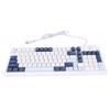 Wired Keyboard RGB Backlit USB Interface Gaming Keyboard with Knob Function for Computer
