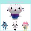 Gabby's Dollhouse Plush Cartoon Stuffed Cat Plushie Doll Kids Xmas Gifts