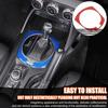 Blue Carbon Fiber Center Console Gear Shift Panel Sticker for Mazda MX-5 16-23