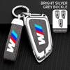 MLKW1 Car Key Shell Housing Holder Key Wrap For BMW 1 3 5 7 Series X1 X3 X4 X5 F10 F15 F16 F20 F30 F18 F25 M3 M4 E34 KeyfobAccessories