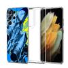 Custodia per Telefono Auto Sportiva JDM Tipo Aereo per Samsung Galaxy S22 S21 S20 FE Ultra 5G S10 S10E S9 S8 Plus Note 10 20 Cover Trasparente