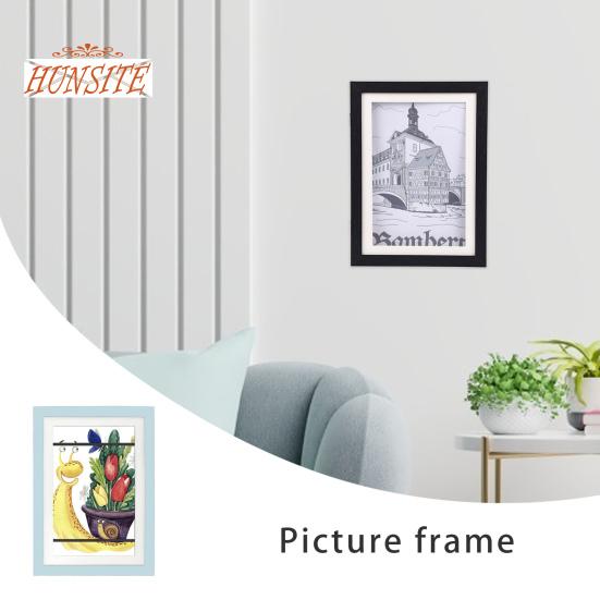 Dětský umělecký rám, přední otevírací rámeček, nástěnná dekorace se snadnou instalací