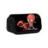 Spiderman Cartoon Style Nylon Pencil Organizer With Multiple Compartments For School Supplies
