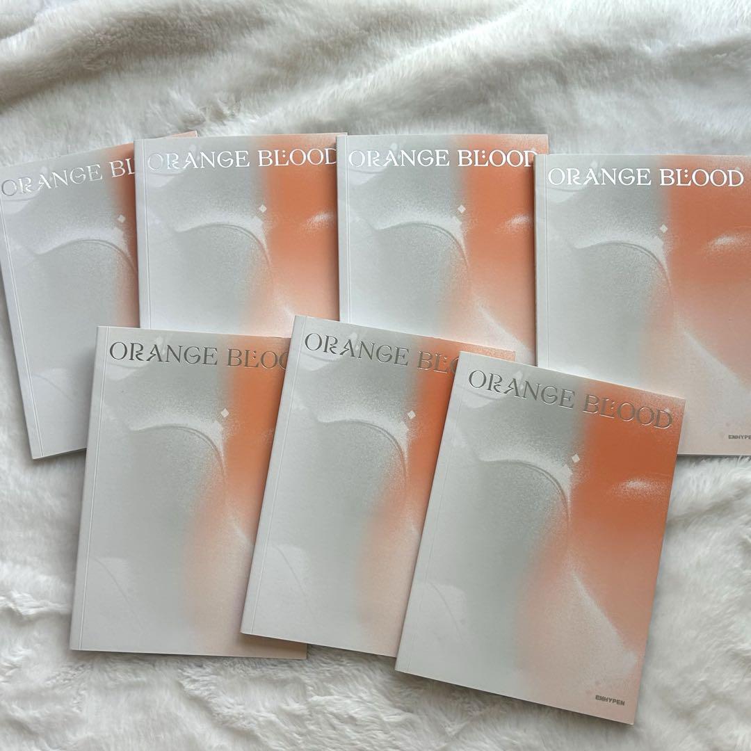 

[USED] ENHYPEN orangeblood solo complete